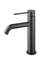 Смеситель для раковины City VBF-2C1GM однорычажный, вороненая сталь - Gidratop.ru изображение