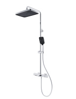 Душевая стойка Core VSFS-4CO1CH с изливом, хром - Gidratop.ru изображение