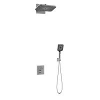 Душевой комплект Inspire VSFW-3I21MT4CH встраиваемый, термостатический, двухрежимный, хром - Gidratop.ru изображение