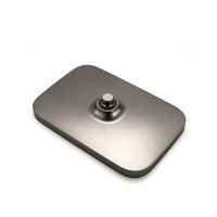 Верхний душ с держателем VSHD-41CGM, вороненая сталь - Gidratop.ru изображение