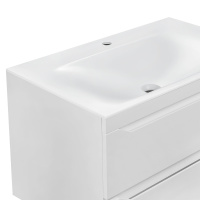 Раковина VCB-1F800W из искусственного камня, цвет белый - Gidratop.ru изображение