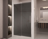 Душевая дверь Stella VDS-1ST120CG, 1200, хром, стекло тонированное - Gidratop.ru изображение