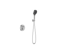 Душевой комплект Inspire VSFW-3I22MT5CH встраиваемый, термостат, двухрежимный, хром - Gidratop.ru изображение