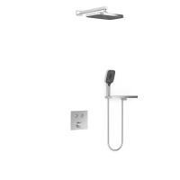 Душевой комплект VSFW-4211RCH встраиваемый, 2 режима, хром - Gidratop.ru изображение