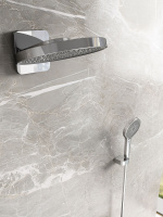 Душевой комплект Futura VSFW-2F12TCH термостатический встраиваемый, 3 режима, хром - Gidratop.ru изображение