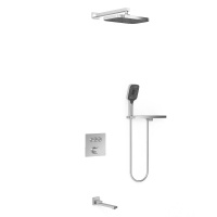 Душевой комплект VSFW-4311RCH встраиваемый, 3 режима, хром - Gidratop.ru изображение