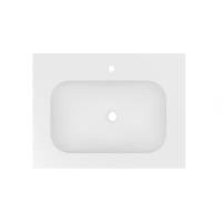 Раковина Elise VCB-4EL800MW, Corian цвет белый матовый - Gidratop.ru изображение