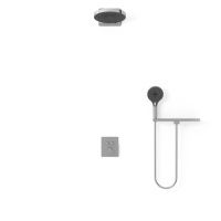 Душевой комплект Inspire VSFW-3I21T1RCH встраиваемый, термостатический, 2 режима, хром - Gidratop.ru изображение