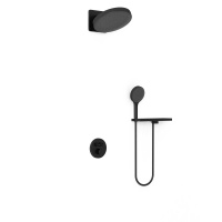 Душевой комплект Inspire VSFW-3I22MT3RMB встраиваемый, термостатический, двухрежимный, черный - Gidratop.ru изображение