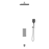 Душевой комплект VSFW-433T1CH встраиваемый, термостатический, 3 режима, хром - Gidratop.ru изображение