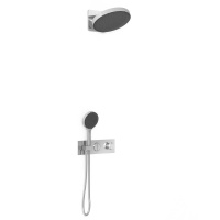 Душевой комплект VSFW-422TI3CH встраиваемый, термостатический, двухрежимный, хром - Gidratop.ru изображение