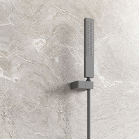 Душевой комплект Futura VSFW-2F11TGM термостатический встраиваемый, 3 режима, вороненая сталь - Gidratop.ru изображение