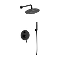 Душевой комплект Desire VSFW-1D1MB, встраиваемый, 2 режима, черный - Gidratop.ru изображение