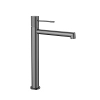 Смеситель для накладной раковины Desire VBF-1D2GM однорычажный, вороненая сталь - Gidratop.ru изображение