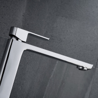 Смеситель для накладной раковины Next VBF-1N2CH однорычажный, хром - Gidratop.ru изображение