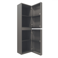 Шкаф Caprise VSC-4CA150MLG-L подвесной, левый, 1500*404*350, светло-серый матовый - Gidratop.ru изображение