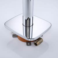 Смеситель для ванны напольный VTF-102CH однорычажный, хром - Gidratop.ru изображение