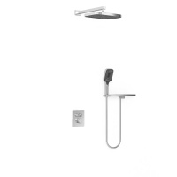Душевой комплект VSFW-321MT1RCH встраиваемый, термостатический, двухрежимный, хром - Gidratop.ru изображение