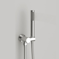 Душевой комплект VSFW-104TCH термостатический встраиваемый, двухрежимный, хром - Gidratop.ru изображение