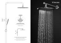 Душевая стойка Esse VSFS-1E0TCH термостатическая, хром - Gidratop.ru изображение