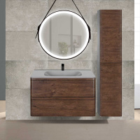 База под раковину Vico 800 подвесная, 2 выкатных ящика soft close, R.Wood - Gidratop.ru изображение