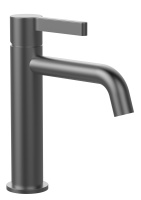 Смеситель для раковины Villa VBF-1VL1GM однорычажный, вороненая сталь - Gidratop.ru изображение