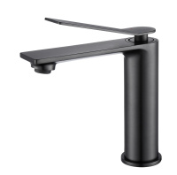 Смеситель для раковины Verse VBF-2VE1GM однорычажный, вороненая сталь - Gidratop.ru изображение