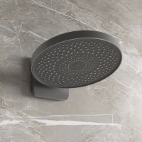 Душевой комплект Futura VSFW-2F12TGM термостатический встраиваемый, 3 режима, вороненая сталь - Gidratop.ru изображение