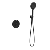 Душевой комплект Inspire VSFW-3I22MT3MB встраиваемый, термостатический, двухрежимный, черный - Gidratop.ru изображение