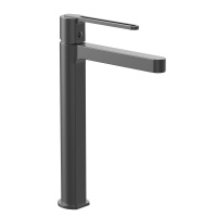 Смеситель для раковины Rondo VBF-1R2GM однорычажный, вороненая сталь - Gidratop.ru изображение