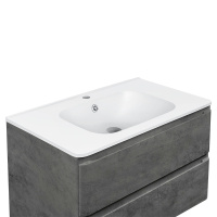 Раковина VCB-2VP800W из искусственного камня, цвет белый - Gidratop.ru изображение