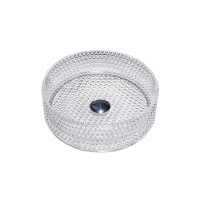 Раковина стеклянная Vincea VBS-5GL01, 400*400*125, накладная, цвет прозрачный - Gidratop.ru изображение