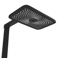 Душевая стойка Inspire VSFS-3I13TMB термостатическая с изливом, черный - Gidratop.ru изображение