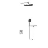 Душевой комплект Inspire VSFW-3I21T2RCH встраиваемый, термостатический, 2 режима, хром - Gidratop.ru изображение