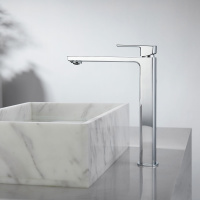 Смеситель для накладной раковины Next VBF-1N2CH однорычажный, хром - Gidratop.ru изображение