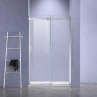 Душевая дверь Como-N VDS-4CN160CL, 1600, хром, стекло прозрачное - Gidratop.ru изображение