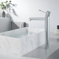 Смеситель для накладной раковины Desire VBF-1D2CH однорычажный, хром - Gidratop.ru изображение