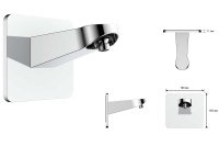 Верхний душ Inspire VSHD-3I4CGM, вороненая сталь - Gidratop.ru изображение