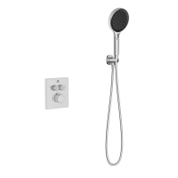 Душевой комплект Inspire VSFW-3I21MT3CH встраиваемый, термостатический, двухрежимный, хром - Gidratop.ru изображение