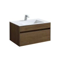 База под раковину Chiara 800 подвесная, 1 выкатной ящик soft-close, T.Oak - Gidratop.ru изображение