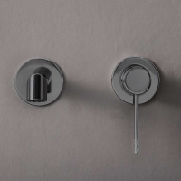 Смеситель для раковины Desire VBFW-1D1GM встраиваемый однорычажный, вороненая сталь - Gidratop.ru изображение