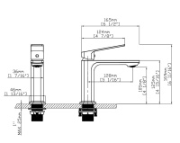 Смеситель для раковины Core VBF-4CO1BN, брашированный никель - Gidratop.ru изображение