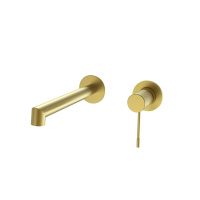 Смеситель для раковины Desire VBFW-1D1BG встраиваемый однорычажный, брашированное золото - Gidratop.ru изображение