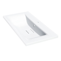 Раковина VCB-3M900W из искусственного камня, цвет белый - Gidratop.ru изображение