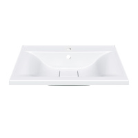 Раковина VCB-3M600W из искусственного камня, цвет белый - Gidratop.ru изображение