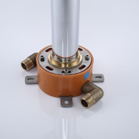 Смеситель для ванны напольный VTF-102CH однорычажный, хром - Gidratop.ru изображение