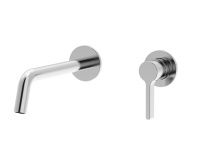 Смеситель для раковины Villa VBFW-1VL1CH встраиваемый однорычажный, хром - Gidratop.ru изображение