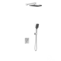 Душевой комплект VSFW-321MT1RCH встраиваемый, термостатический, двухрежимный, хром - Gidratop.ru изображение