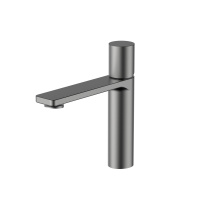 Смеситель для раковины Vogue VBF-4V3GM, вороненая сталь - Gidratop.ru изображение