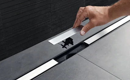Корпус душевого канала Geberit CleanLine 154.152.00.1 для стяжки пола от 65 мм; L30см - Gidratop.ru изображение